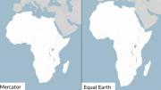 La ONU aprueba un nuevo mapamundi que refleja el tamaño real de África