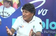 Evo Morales ve ineficaz el estado de excepción y advierte que ampliarlo sería “peor”