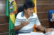 Evo Morales: “La derecha está arruinando el país, no sabe gobernar, solo sabe robar ”