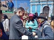 Defensa Civil entrega ayuda humanitaria a 3.301 familias afectadas por eventos climáticos en Potosí