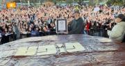 Argentina obtiene el récord Guinness al alfajor más grande del mundo