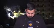 Explosión sorprendió a periodista y camarógrafo en una cobertura en vivo