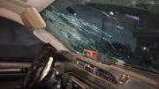 Policía denuncia a personas que destruyeron una patrulla y evitaron una aprehensión