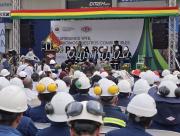 Presidente Paz relanza YPFB Refinación y apuesta por producir combustibles con crudo importado