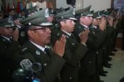 Franklin Villazón asume el Comando Departamental de la Policía en Potosí