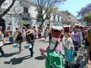 Chunchos promesantes piden a San Roque mejores días para Bolivia, salud y trabajo