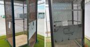Detenidos en “Alligator Alcatraz” estaban en celdas del tamaño de una cabina telefónica