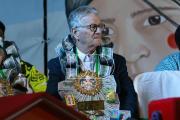 Pedro Rivero Jordán recibe reconocimiento en la inauguración de Alasita 2026
