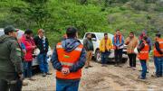 Inspeccionan los avances técnicos en la ruta a los Valles cruceños