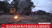 Bloqueo en la ruta Cochabamba-Santa Cruz: universitarios de la Unibol exigen mantener la sede en Chimoré