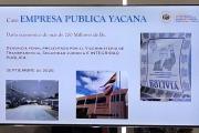 Detectan daño de más de Bs 200 millones en Yacana, que elaboraba bolsas con rostro de una exautoridad