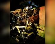 Reportan la colisión de una flota y un camión en la ruta Puerto Quijarro