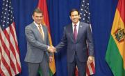 Rubio se reúne con Paz y resalta apoyo de EEUU respecto al FMI y reformas en Bolivia