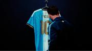 “Último partido Una camiseta para toda una vida”: Messi presenta su camiseta de despedida
