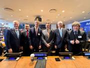 Paz participa en reunión del Escudo de las Américas en la antesala de su participación en la ONU