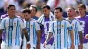 Los jugadores de la selección argentina y cómo se enteraron del retiro de Messi