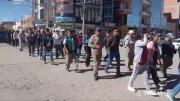 Transporte de Villazón marcha contra el Decreto 5716 y anuncia nuevas medidas