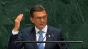 Estamos ordenando nuestra economía, dice Paz ante la ONU y denuncia bloqueo del narcoterrorismo
