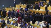 Numerosos delegados abandonan la sala de la ONU durante el discurso de Netanyahu