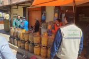 ANH decomisa más de 30 garrafas de GLP acopiadas y revendidas irregularmente en Oruro