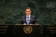 Paz negó a Cerimedo en la ONU y omitió la deuda detrás de las reservas internacionales