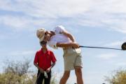 Golf: Gabriel Monasterio escala al tercer puesto en Individual Caballeros del Sudamericano Pre Juvenil