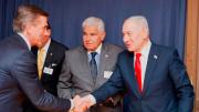 Reunión de presidente Paz con premier israelí Netanyahu genera polémica