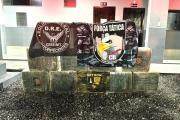 Narcos queman avioneta y la Policía brasilera incauta media tonelada de cocaína boliviana