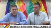 Gobierno y cisterneros acuerdan precio transitorio para transporte de combustible