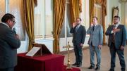 Canciller posesiona a tres viceministros, entre ellos el de Turismo y Culturas