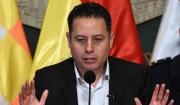 Lara al regresar a Bolivia: “En ausencia del presidente corresponde respetar la Constitución y la Presidencia en ejercicio”