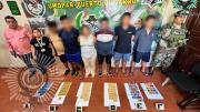 Aprehenden a 12 personas que transportaban 625 cápsulas con sustancias controladas en Roboré