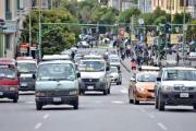 El transporte urbano en La Paz es normal, pero no hay servicio hacia las provincias