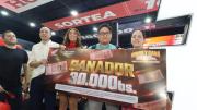 Honda Motos premia a sus clientes en Expocruz