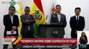 Bolivia pedirá a EEUU precisiones sobre la suspensión de visa al exjefe de la FELCN Frans Cabrera