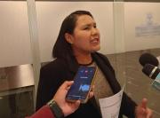 Senadora Pachacute presenta petición de informe para investigar el viaje a EE.UU. pese a aclaraciones