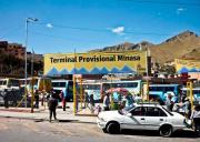 Terminal de Minasa restablece tránsito con precauciones por nevada