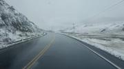 ABC corta el tránsito en el tramo Urujara-La Rinconada por intensa nevada