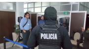 Policía interviene Fiscalía General en Sucre e interrumpe conferencia de prensa