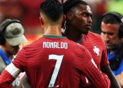 Rafael Leão herederá el número 7 de Cristiano Ronaldo