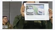 Vehículo de un coronel estaría vinculado a robos