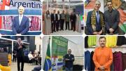 Seis delegaciones internacionales expanden el intercambio comercial y bilateral