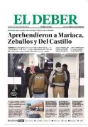 Portadas de los periódicos de Bolivia del jueves 1 de octubre del 2026