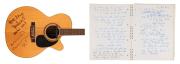 Una mítica guitarra de Oasis y letras de Freddie Mercury triunfan en subasta en Londres