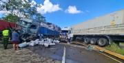 Accidente en la carretera Santa Cruz