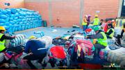 Aduana destruye más de 42 toneladas de prendería usada en La Paz