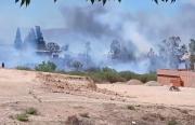 Incendios en al menos 4 barrios se propagan por el viento