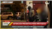 Justicia dispone seis meses de detención preventiva para Mariaca, Zeballos, Irusta y Aparicio