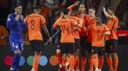 Países Bajos vence a Serbia en un partido intenso