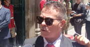“Hemos tomado contacto con la Vicepresidencia, nos van a llamar para el acto protocolar”, anuncia el nuevo fiscal general